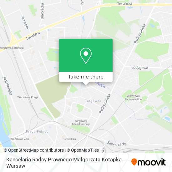 Kancelaria Radcy Prawnego Małgorzata Kotapka map