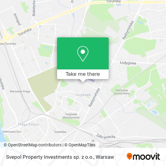 Svepol Property Investments sp. z o.o. map