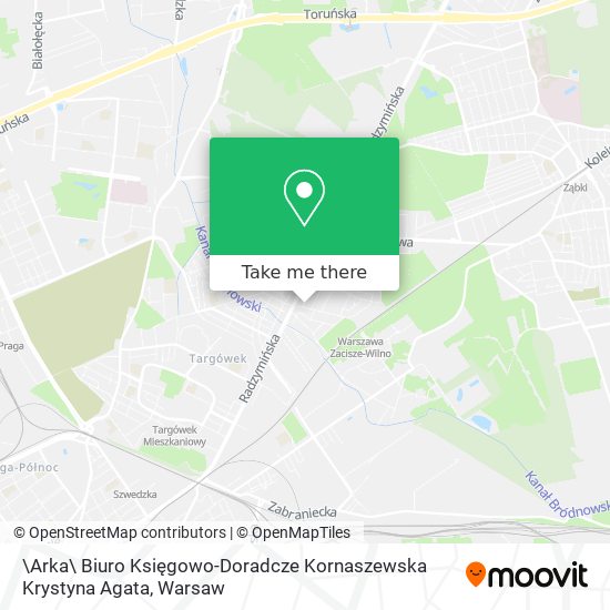 \Arka\ Biuro Księgowo-Doradcze Kornaszewska Krystyna Agata map