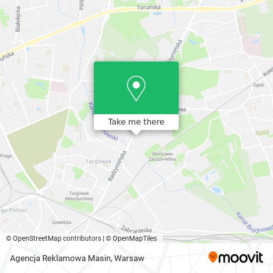 Agencja Reklamowa Masin map