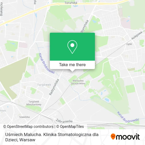 Uśmiech Malucha. Klinika Stomatologiczna dla Dzieci map