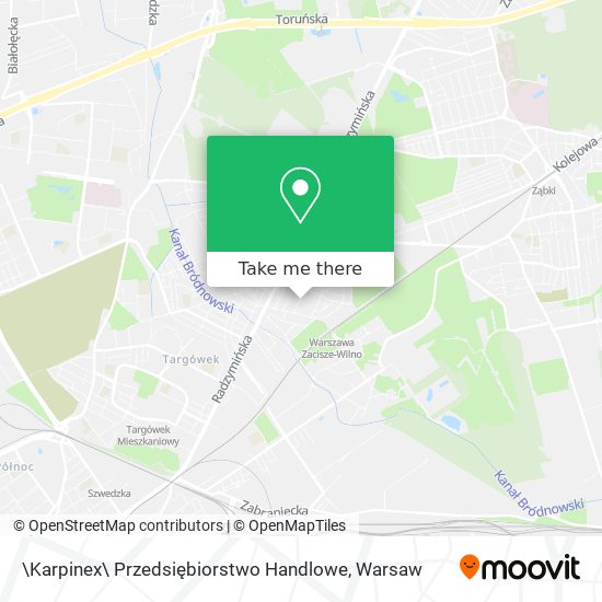 \Karpinex\ Przedsiębiorstwo Handlowe map