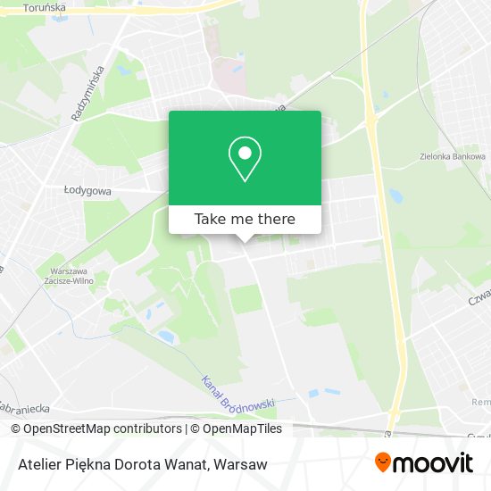 Atelier Piękna Dorota Wanat map