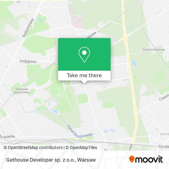 Gethouse Developer sp. z o.o. map