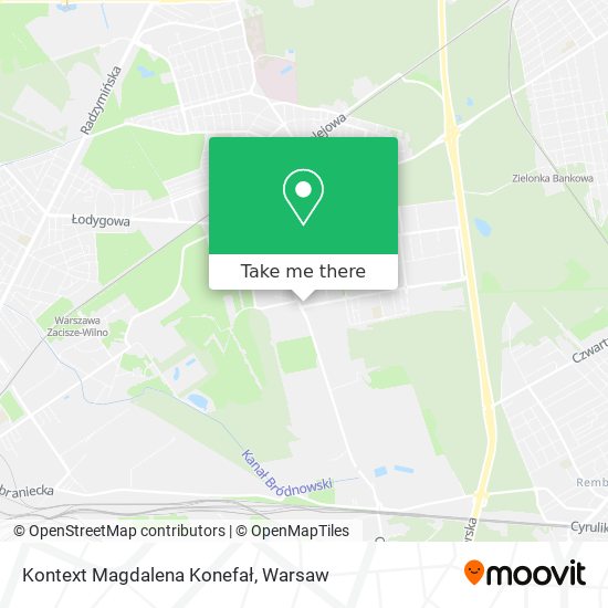 Kontext Magdalena Konefał map