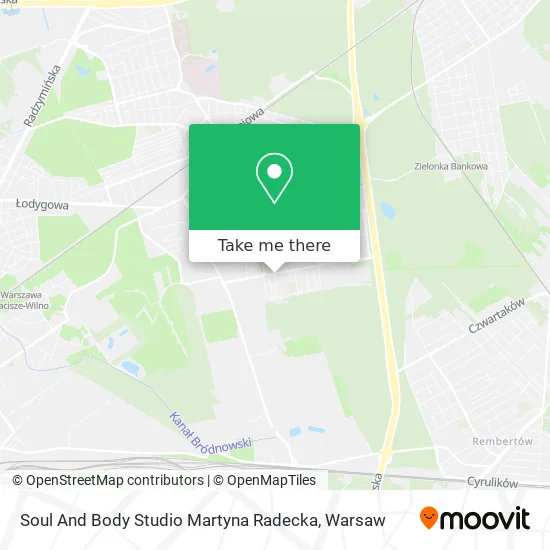 Карта Soul And Body Studio Martyna Radecka