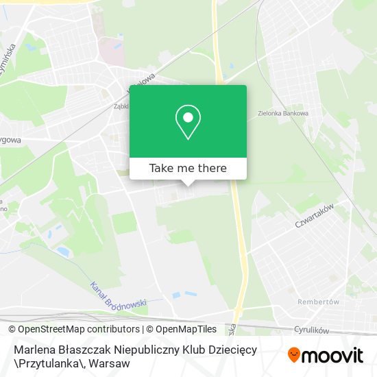 Marlena Błaszczak Niepubliczny Klub Dziecięcy \Przytulanka\ map