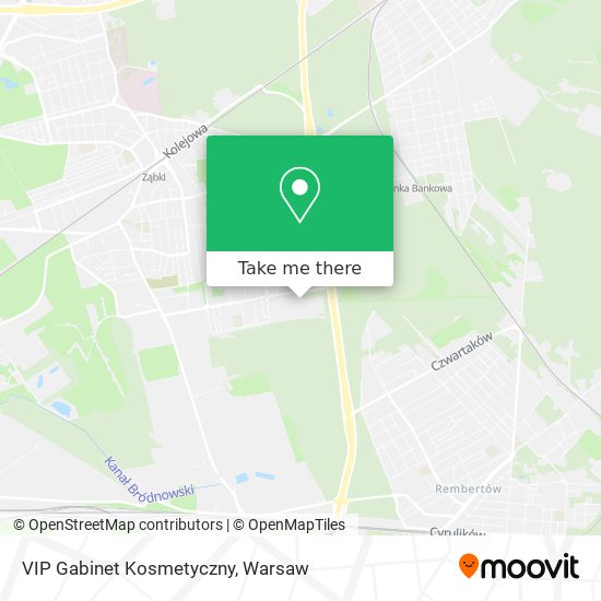 VIP Gabinet Kosmetyczny map