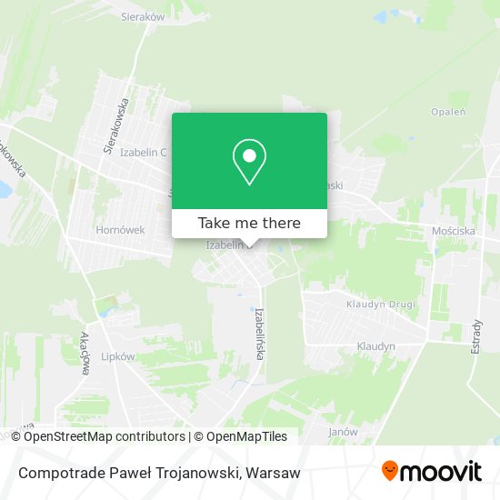 Compotrade Paweł Trojanowski map