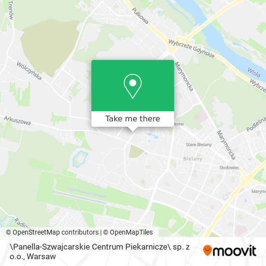 \Panella-Szwajcarskie Centrum Piekarnicze\ sp. z o.o. map