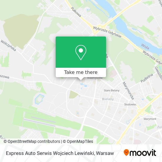 Express Auto Serwis Wojciech Lewiński map