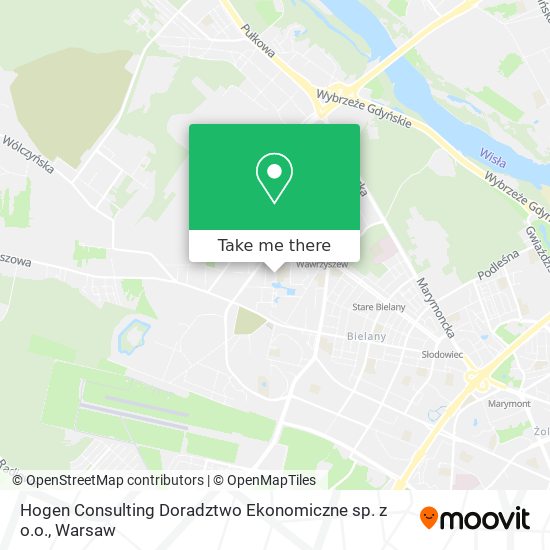 Hogen Consulting Doradztwo Ekonomiczne sp. z o.o. map