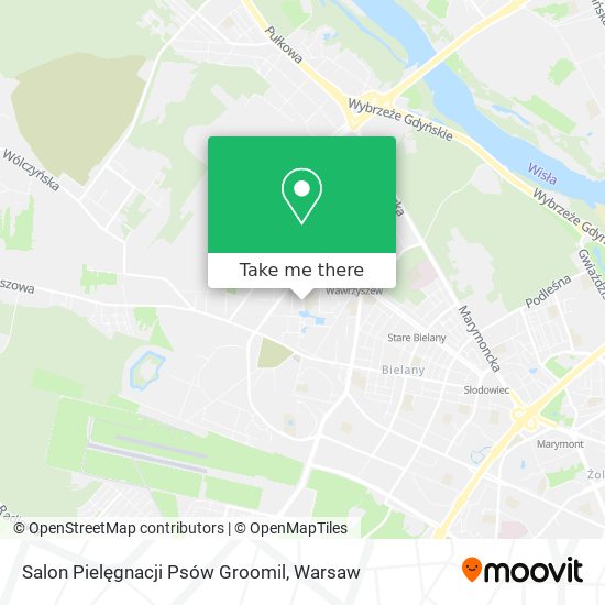 Карта Salon Pielęgnacji Psów Groomil