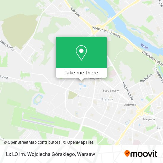 Lx LO im. Wojciecha Górskiego map