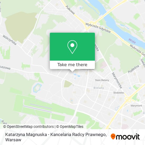 Katarzyna Magnuska - Kancelaria Radcy Prawnego map