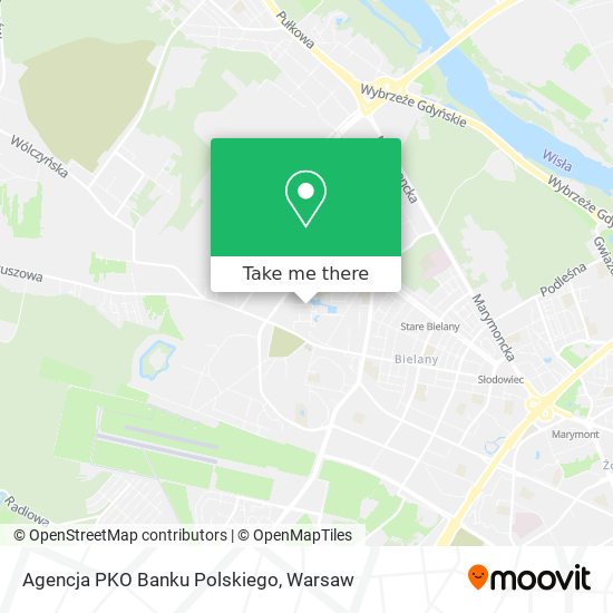 Agencja PKO Banku Polskiego map