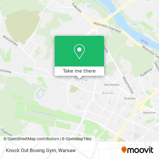 Knock Out Boxing Gym map