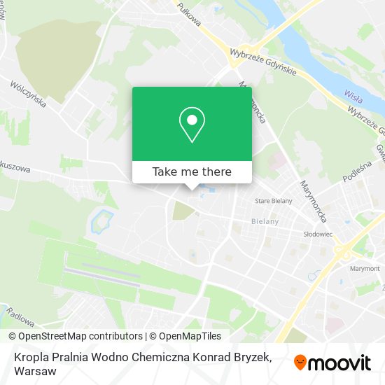 Kropla Pralnia Wodno Chemiczna Konrad Bryzek map