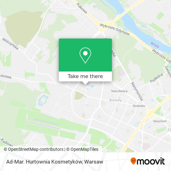 Ad-Mar. Hurtownia Kosmetyków map