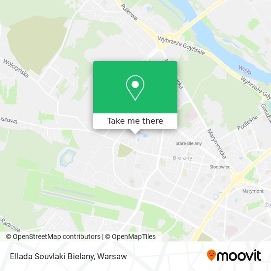 Ellada Souvlaki Bielany map