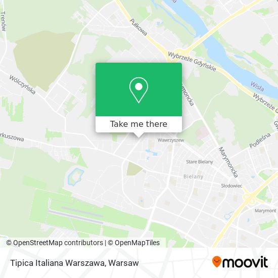 Карта Tipica Italiana Warszawa