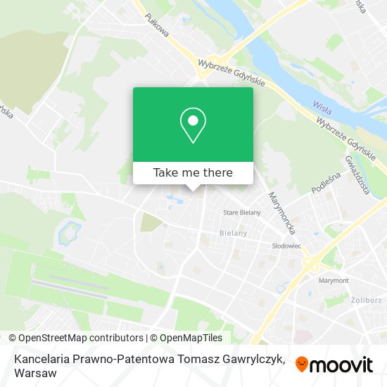 Kancelaria Prawno-Patentowa Tomasz Gawrylczyk map