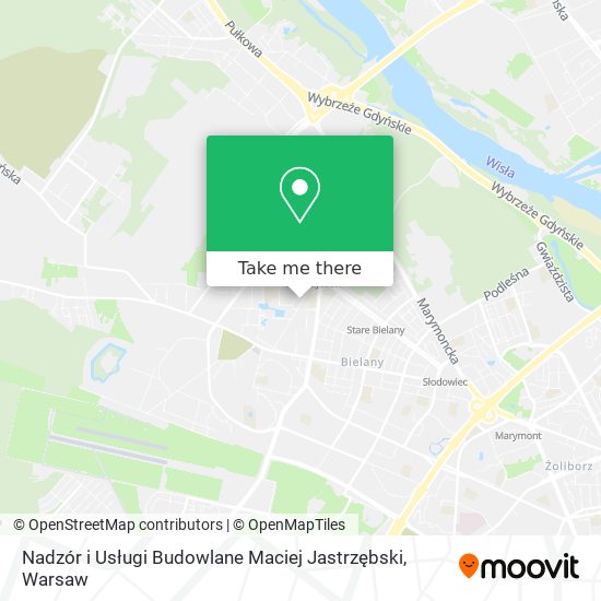 Nadzór i Usługi Budowlane Maciej Jastrzębski map