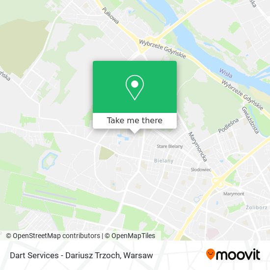 Dart Services - Dariusz Trzoch map
