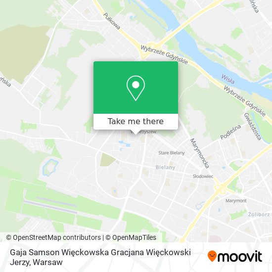 Gaja Samson Więckowska Gracjana Więckowski Jerzy map