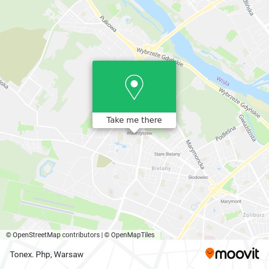 Tonex. Php map