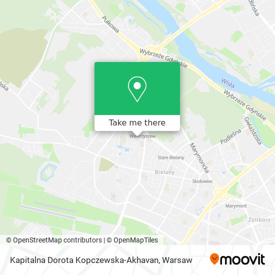 Kapitalna Dorota Kopczewska-Akhavan map