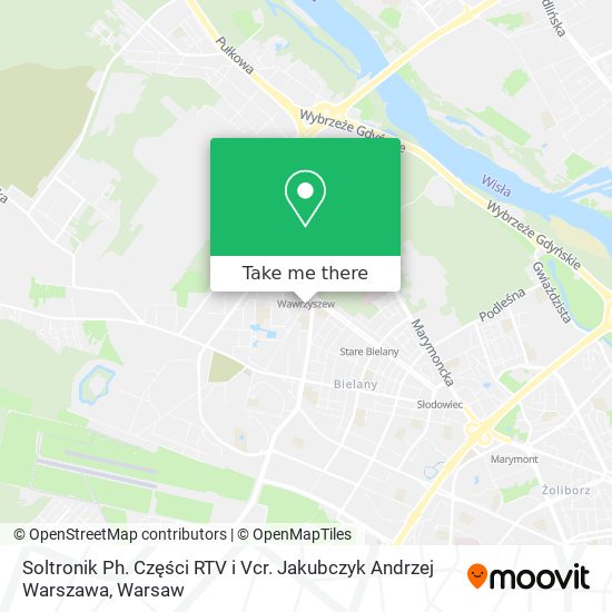 Soltronik Ph. Części RTV i Vcr. Jakubczyk Andrzej Warszawa map