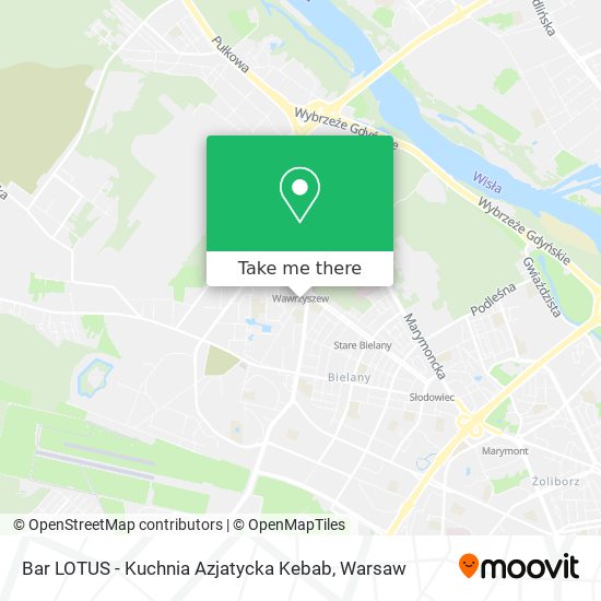 Карта Bar LOTUS - Kuchnia Azjatycka Kebab