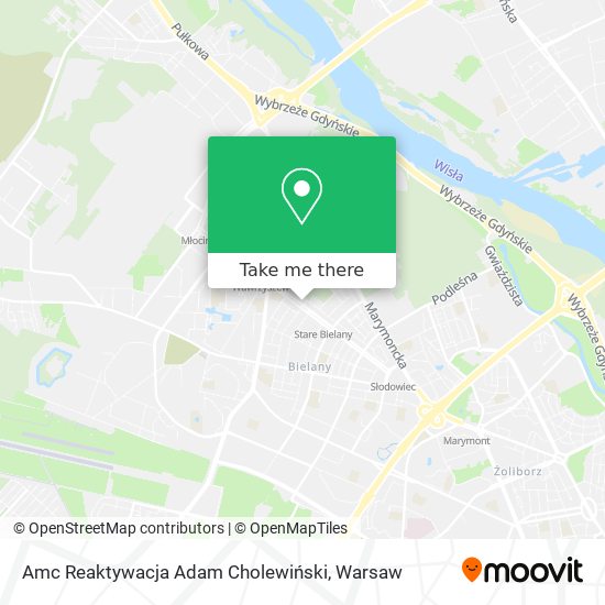 Amc Reaktywacja Adam Cholewiński map