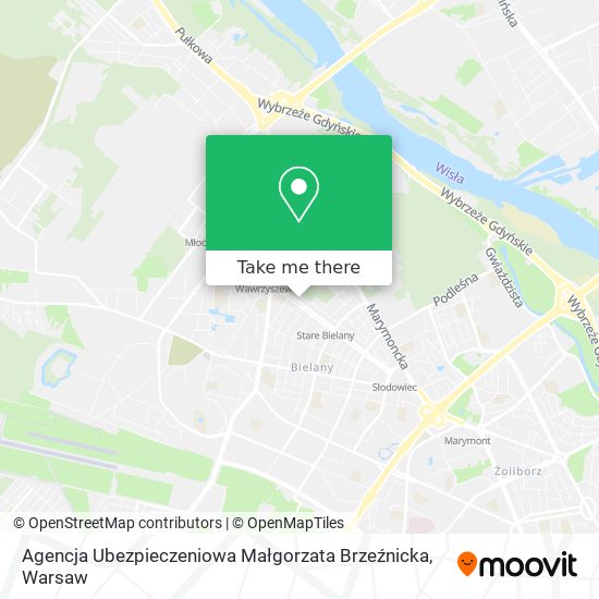 Agencja Ubezpieczeniowa Małgorzata Brzeźnicka map