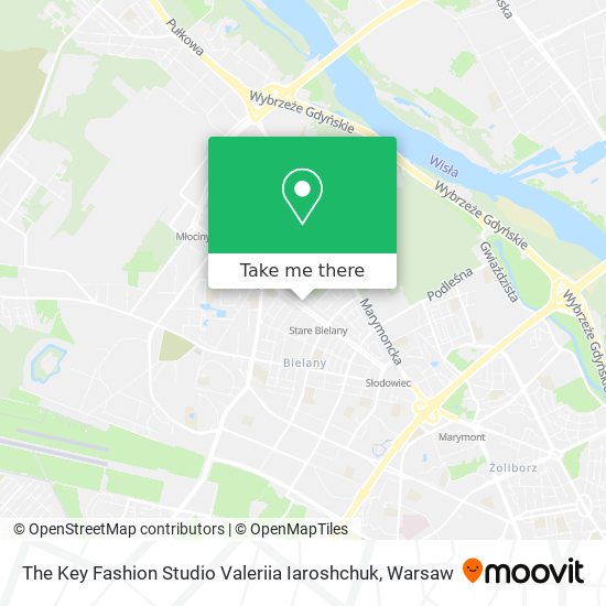 The Key Fashion Studio Valeriia Iaroshchuk map