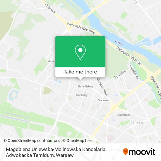 Magdalena Uniewska-Malinowska Kancelaria Adwokacka Temidum map