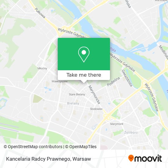 Kancelaria Radcy Prawnego map