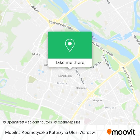 Карта Mobilna Kosmetyczka Katarzyna Oleś