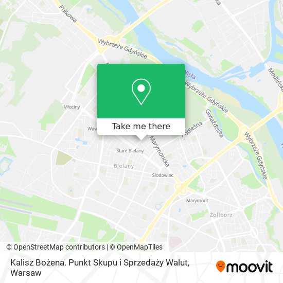 Kalisz Bożena. Punkt Skupu i Sprzedaży Walut map