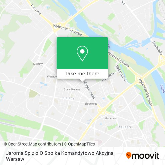 Jaroma Sp z o O Spolka Komandytowo Akcyjna map