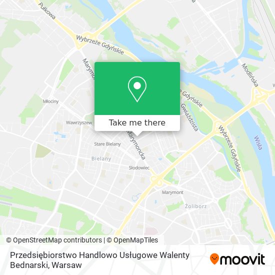 Przedsiębiorstwo Handlowo Usługowe Walenty Bednarski map