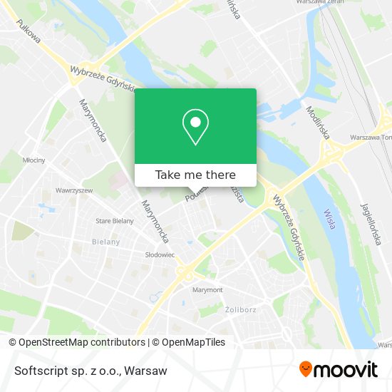 Softscript sp. z o.o. map