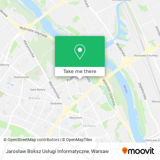 Jarosław Boksz Usługi Informatyczne map