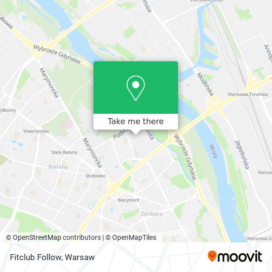 Fitclub Follow map