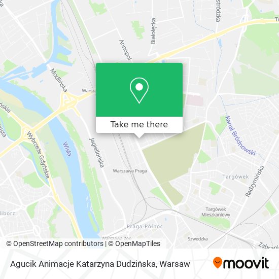 Agucik Animacje Katarzyna Dudzińska map