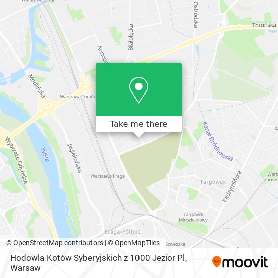 Hodowla Kotów Syberyjskich z 1000 Jezior Pl map