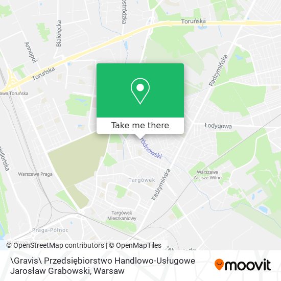 \Gravis\ Przedsiębiorstwo Handlowo-Usługowe Jarosław Grabowski map