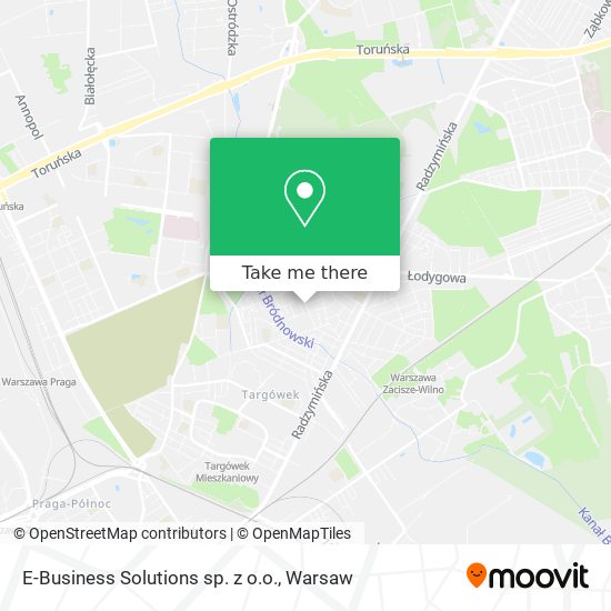 E-Business Solutions sp. z o.o. map