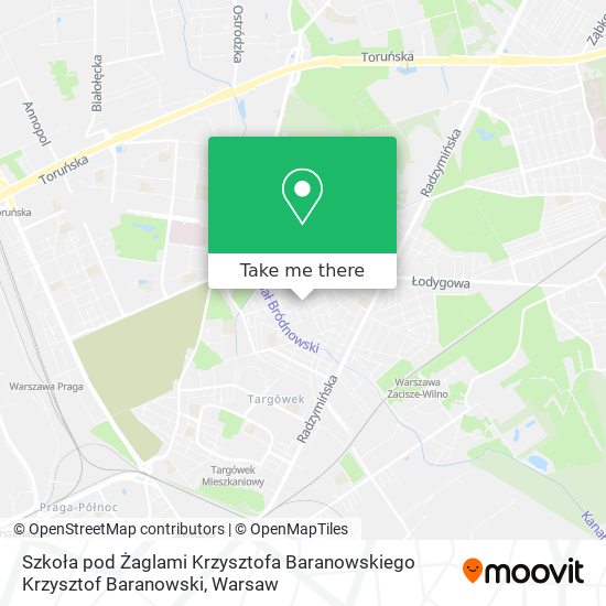 Szkoła pod Żaglami Krzysztofa Baranowskiego Krzysztof Baranowski map